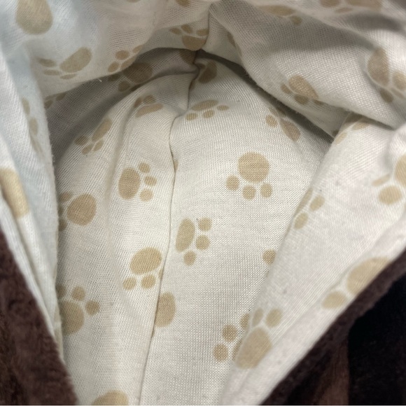 Carter’s 3 Month Winter Mittens Zipper and Hooded Bear Suit PRELOVED - Picture 7 of 15